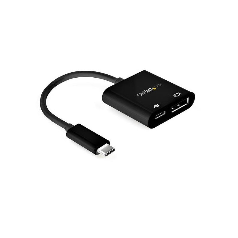 StarTech.com CDP2DP14UCPB USB grafiikka-adapteri 7680 x 4320 pikseliä Musta