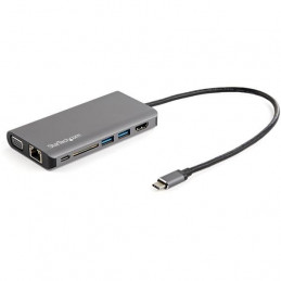 StarTech.com DKT30CHVAUSP kannettavien tietokoneiden telakka ja porttitoistin Langallinen USB 3.2 Gen 1 (3.1 Gen 1) Type-C