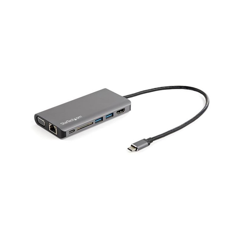 StarTech.com DKT30CHVAUSP kannettavien tietokoneiden telakka ja porttitoistin Langallinen USB 3.2 Gen 1 (3.1 Gen 1) Type-C