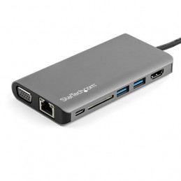 StarTech.com DKT30CHVAUSP kannettavien tietokoneiden telakka ja porttitoistin Langallinen USB 3.2 Gen 1 (3.1 Gen 1) Type-C