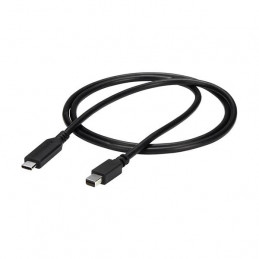 StarTech.com CDP2MDPMM1MB videokaapeli-adapteri 1 m USB Type-C Mini DisplayPort Musta