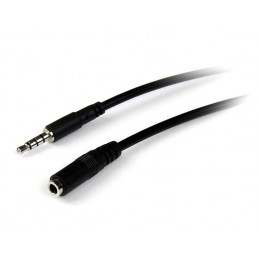 StarTech.com 2m 3.5mm 3.5mm audiokaapeli Musta