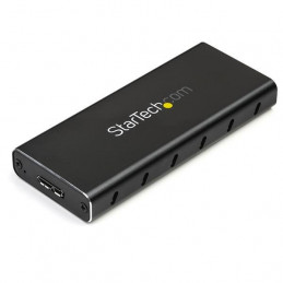StarTech.com SM21BMU31C3 tallennusaseman kotelo SSD-kotelo Musta, Hopea M.2