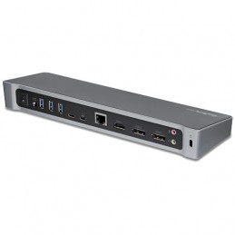 StarTech.com DK30CH2DEPUE kannettavien tietokoneiden telakka ja porttitoistin Langallinen USB 3.2 Gen 1 (3.1 Gen 1) Type-C