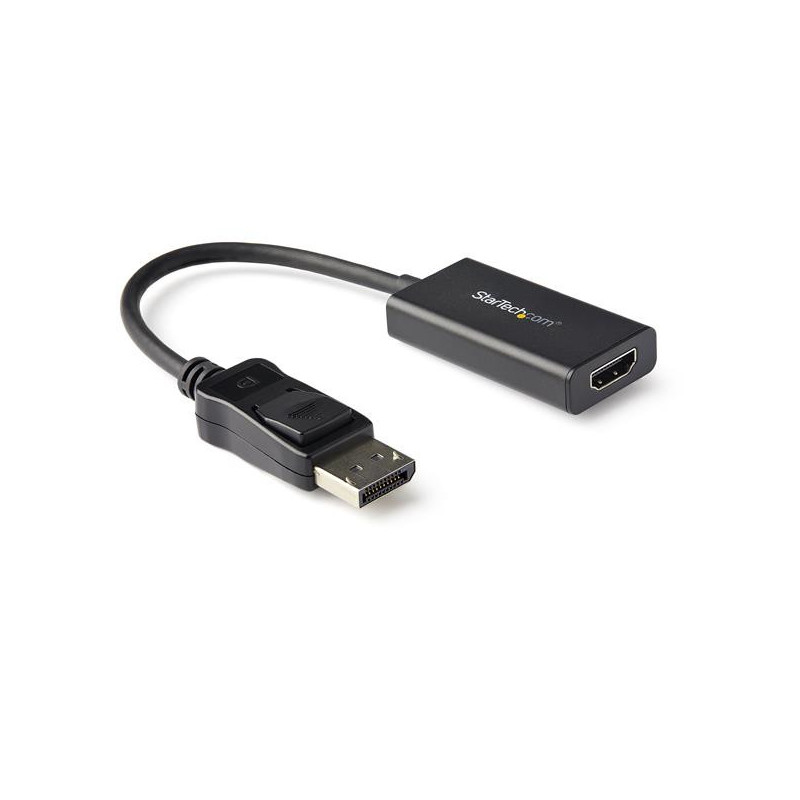 StarTech.com DP2HD4K60H videokaapeli-adapteri 0,122 m DisplayPort HDMI-tyyppi A (vakio) Musta