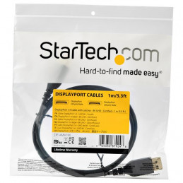 StarTech.com DP14MM1M DisplayPort-kaapeli 1 m Musta