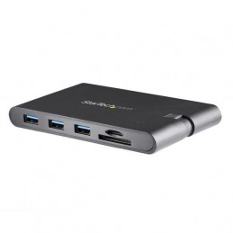 StarTech.com DKT30CHVSCPD kannettavien tietokoneiden telakka ja porttitoistin Langallinen USB 3.2 Gen 1 (3.1 Gen 1) Type-C Musta