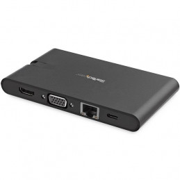 StarTech.com DKT30CHVSCPD kannettavien tietokoneiden telakka ja porttitoistin Langallinen USB 3.2 Gen 1 (3.1 Gen 1) Type-C Musta