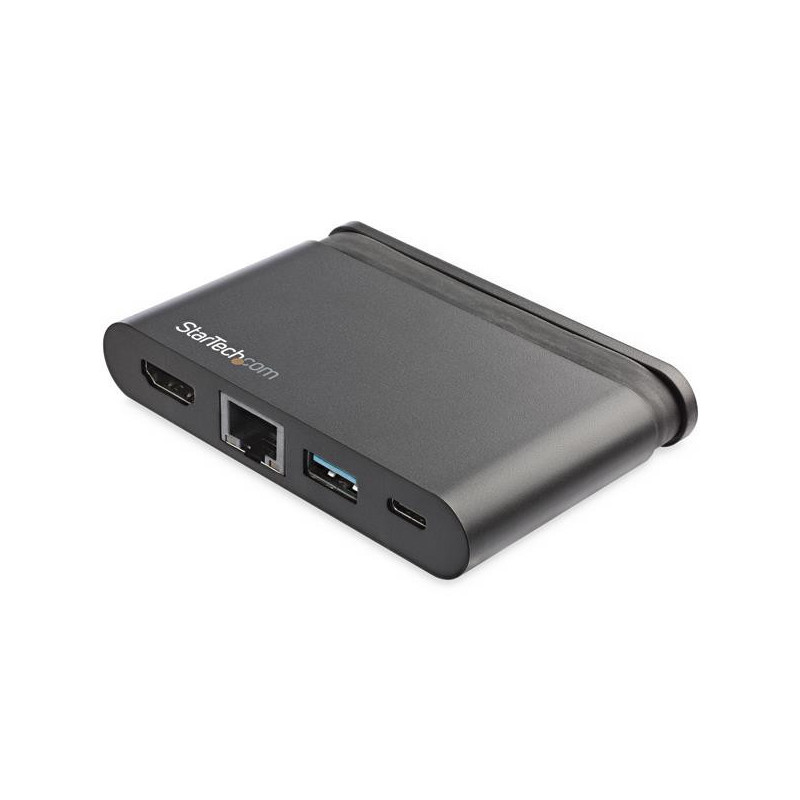 StarTech.com DKT30CHCPD kannettavien tietokoneiden telakka ja porttitoistin Langallinen USB 3.2 Gen 1 (3.1 Gen 1) Type-C Musta