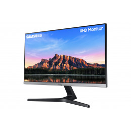 Samsung U28R550UQR 71,1 cm (28") 3840 x 2160 pikseliä 4K Ultra HD LED Sininen, Harmaa