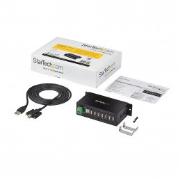 StarTech.com ST7200USBM keskitin USB 2.0 Type-B 480 Mbit s Musta