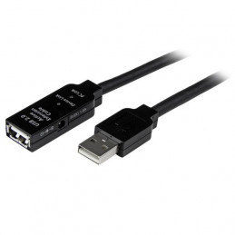 StarTech.com 25m USB 2.0 USB-kaapeli USB A Musta