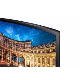 Samsung C24F396FHR 59,7 cm (23.5") 1920 x 1080 pikseliä Full HD LED Musta