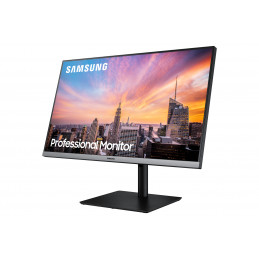 Samsung LS27R650FDU LED display 68,6 cm (27") 1920 x 1080 pikseliä Full HD IPS Musta, Harmaa