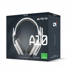 ASTRO Gaming A10 Kuulokkeet Langallinen Pääpanta Pelaaminen Valkoinen