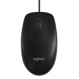 Logitech B100 Optical USB Mouse for Bus hiiri Molempikätinen USB A-tyyppi Optinen 800 DPI