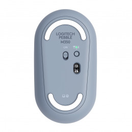 Logitech Pebble M350 Wireless Mouse hiiri Molempikätinen Langaton RF + Bluetooth Optinen 1000 DPI