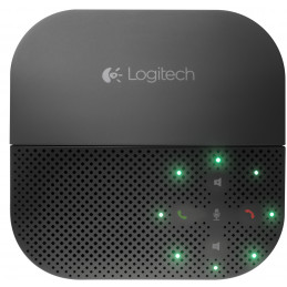 Logitech Mobile Speakerphone P710e kaiutinpuhelin Matkapuhelin USB Bluetooth Musta