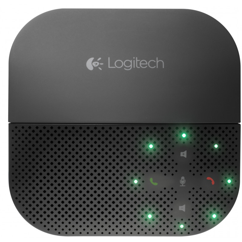 Logitech Mobile Speakerphone P710e kaiutinpuhelin Matkapuhelin USB Bluetooth Musta