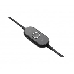 Logitech Zone 750 Kuulokkeet Langallinen Pääpanta Toimisto puhelukeskus USB Type-C Grafiitti