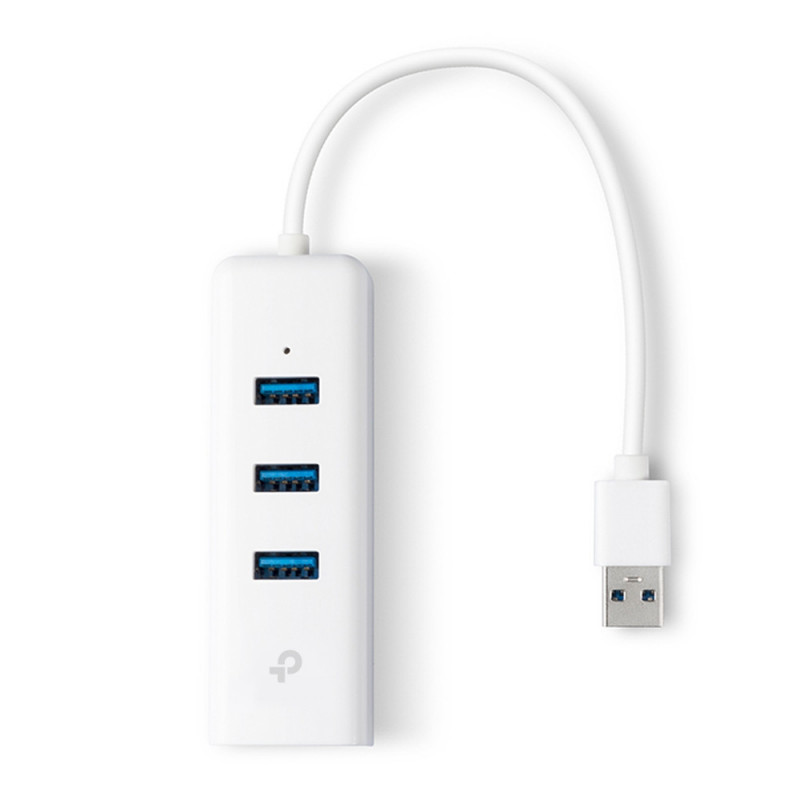 TP-LINK UE330 USB 3.2 Gen 1 (3.1 Gen 1) Type-A 1000 Mbit s Valkoinen