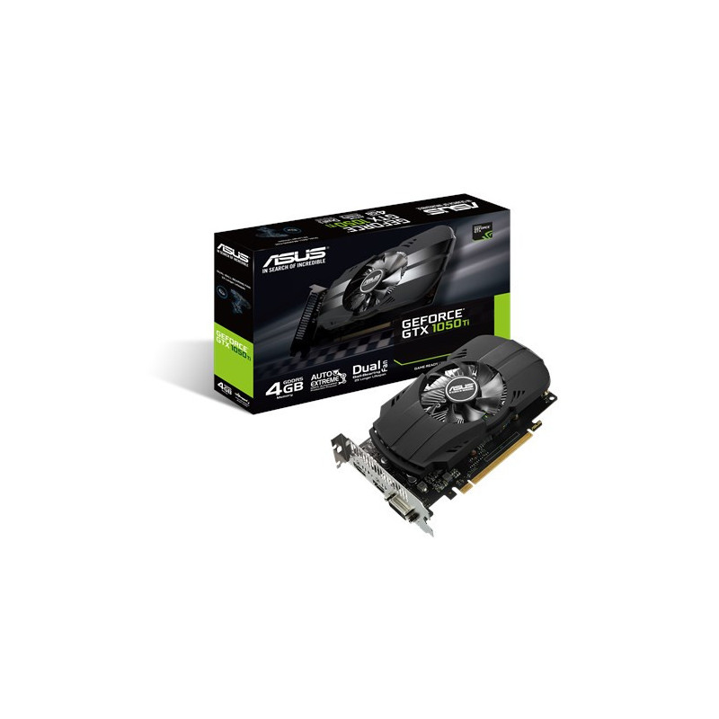 195,90 € | ASUS PH-GTX1050TI-4G NVIDIA GeForce GTX 1050 Ti 4 GB GDDR5