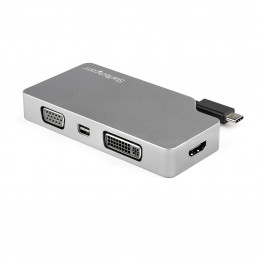 StarTech.com CDPVDHDMDP2G USB grafiikka-adapteri 4096 x 2160 pikseliä Harmaa