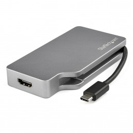 StarTech.com CDPVDHDMDP2G USB grafiikka-adapteri 4096 x 2160 pikseliä Harmaa