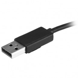 StarTech.com ST4200MINI2 keskitin USB 2.0 480 Mbit s Musta, Hopea