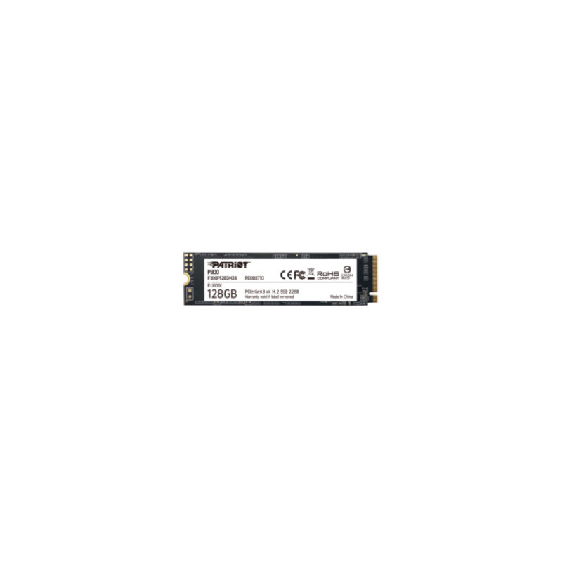 Patriot Memory P300P128GM28 SSD-massamuisti M.2 128 GB PCI Express NVMe
