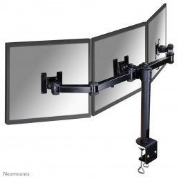 Neomounts by Newstar FPMA-D960D3 monitorin kiinnike ja jalusta 53,3 cm (21") Puristin Musta
