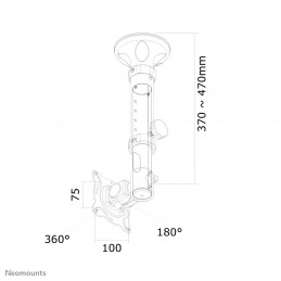 Neomounts by Newstar FPMA-C025 76,2 cm (30") Hopea