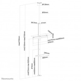 Neomounts by Newstar FPMA-CF200 177,8 cm (70") Hopea