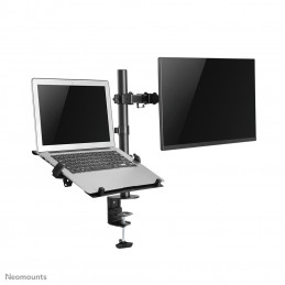 Neomounts by Newstar FPMA-D550NOTEBOOK monitorin kiinnike ja jalusta 81,3 cm (32") Puristin Läpipultattu Musta