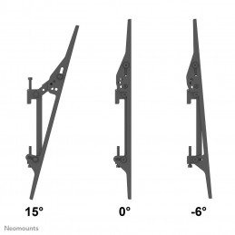 Neomounts by Newstar Pro NMPRO-WMB2 kyltin näyttökiinnike 139,7 cm (55") Musta