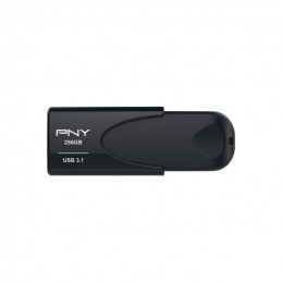 PNY Attache 4 USB-muisti 256 GB USB A-tyyppi 3.2 Gen 1 (3.1 Gen 1) Musta