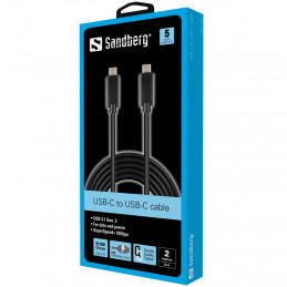 Sandberg USB-C  USB-C 2M USB 3.1 Gen.2