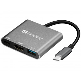 Sandberg USB-C Mini Dock HDMI+USB