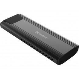 Sandberg USB 3.2 Case for M.2+NVMe SSD SSD-kotelo Musta