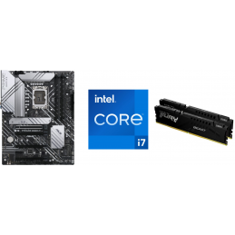 Intel Core i7-12700K + ASUS PRIME Z690-P + Kingston FURY...