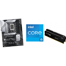 Intel Core i5-12600K + ASUS PRIME Z690-P + Kingston FURY...