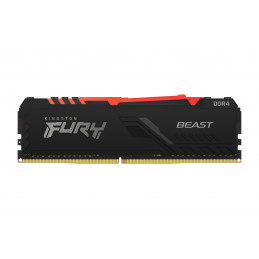 Kingston Technology FURY Beast RGB muistimoduuli 32 GB 2 x 16 GB DDR4 3600 MHz