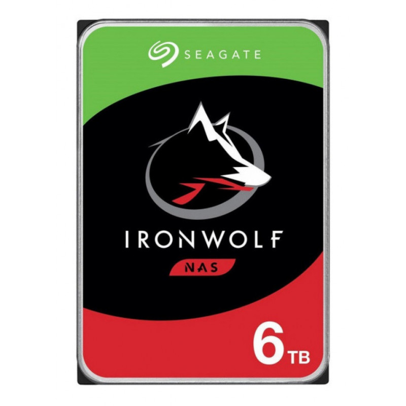 Seagate IronWolf ST6000VNA01 sisäinen kiintolevy 3.5" 6000 GB Serial ATA III