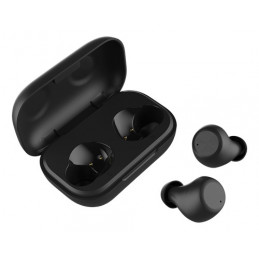Deltaco TWS-110 kuulokkeet ja kuulokemikrofoni True Wireless Stereo (TWS) In-ear Puhelut Musiikki Bluetooth Musta