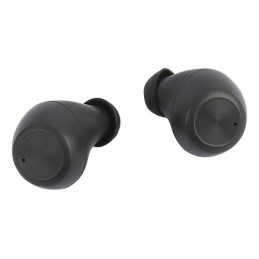Deltaco TWS-110 kuulokkeet ja kuulokemikrofoni True Wireless Stereo (TWS) In-ear Puhelut Musiikki Bluetooth Musta