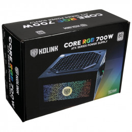 Kolink Core RGB virtalähdeyksikkö 700 W 20+4 pin ATX ATX Musta
