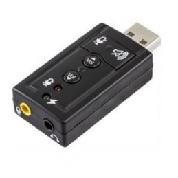 Deltaco UAC-03 äänikortti 2.0 kanavaa USB