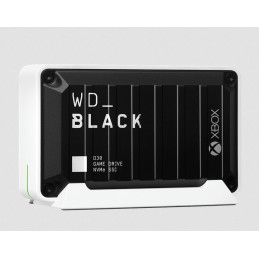 Western Digital WD_BLACK D30 2000 GB Musta, Valkoinen