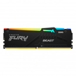 Kingston Technology FURY Beast RGB muistimoduuli 16 GB 1 x 16 GB DDR5 4800 MHz