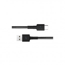 Xiaomi SJV4109GL USB-kaapeli 1 m USB 2.0 USB C USB A Musta